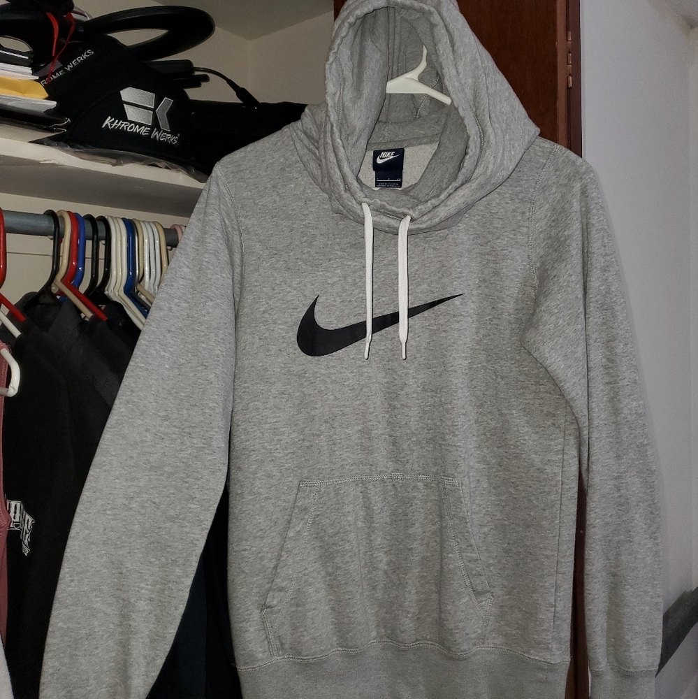 Woman's Grey Nike Hoodie